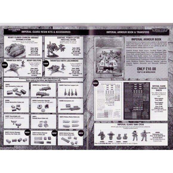 Forge World 2001 Catalogue No. 1 Warhammer 40K Resin Models Terrain VG - Picture 4 of 8